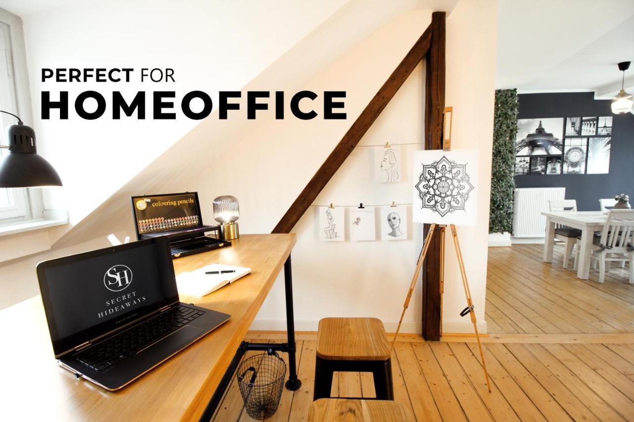 Secret Hideaways Boho Artstudio Mit Smarthome Nahe City L Messe L Hbf Duisburg Exterior photo